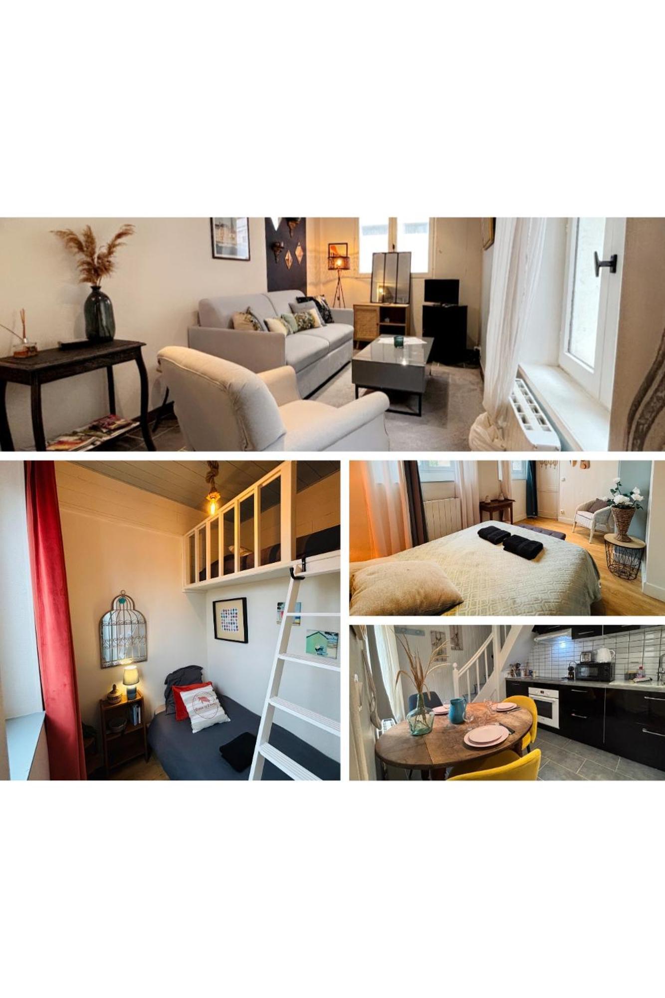 Jolie Cottage Idealement Situee Онфлёр Экстерьер фото